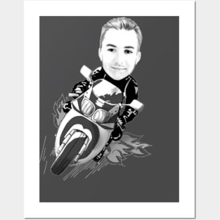 Motorcycle riding Posters and Art